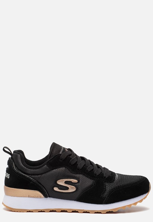 Skechers OG 85 Gold'n Gurl Sneakers zwart Textiel