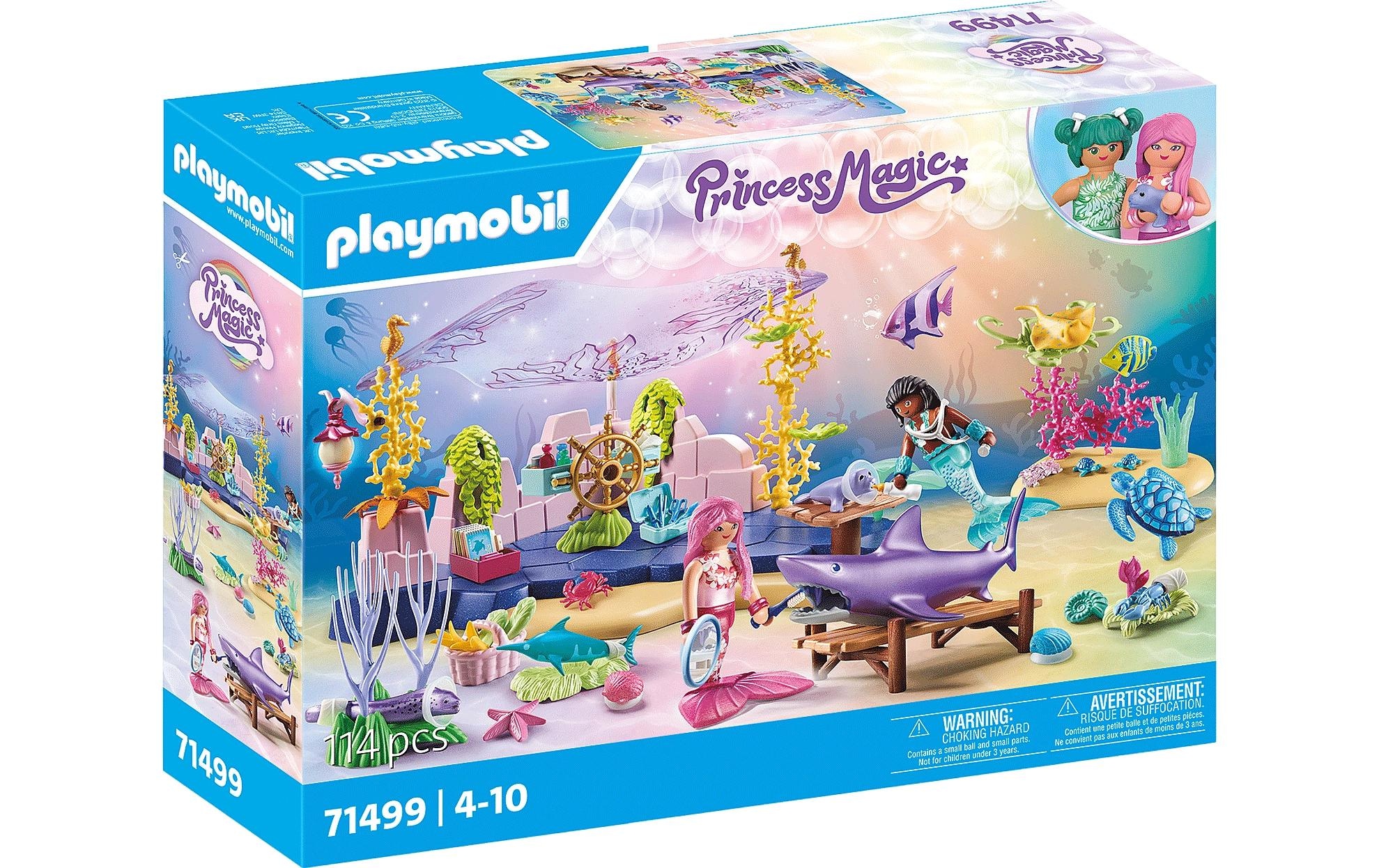 Playmobil® Spielbausteine »Princess Magic Unterwasser-Tierpflege der Meeresbewohner«