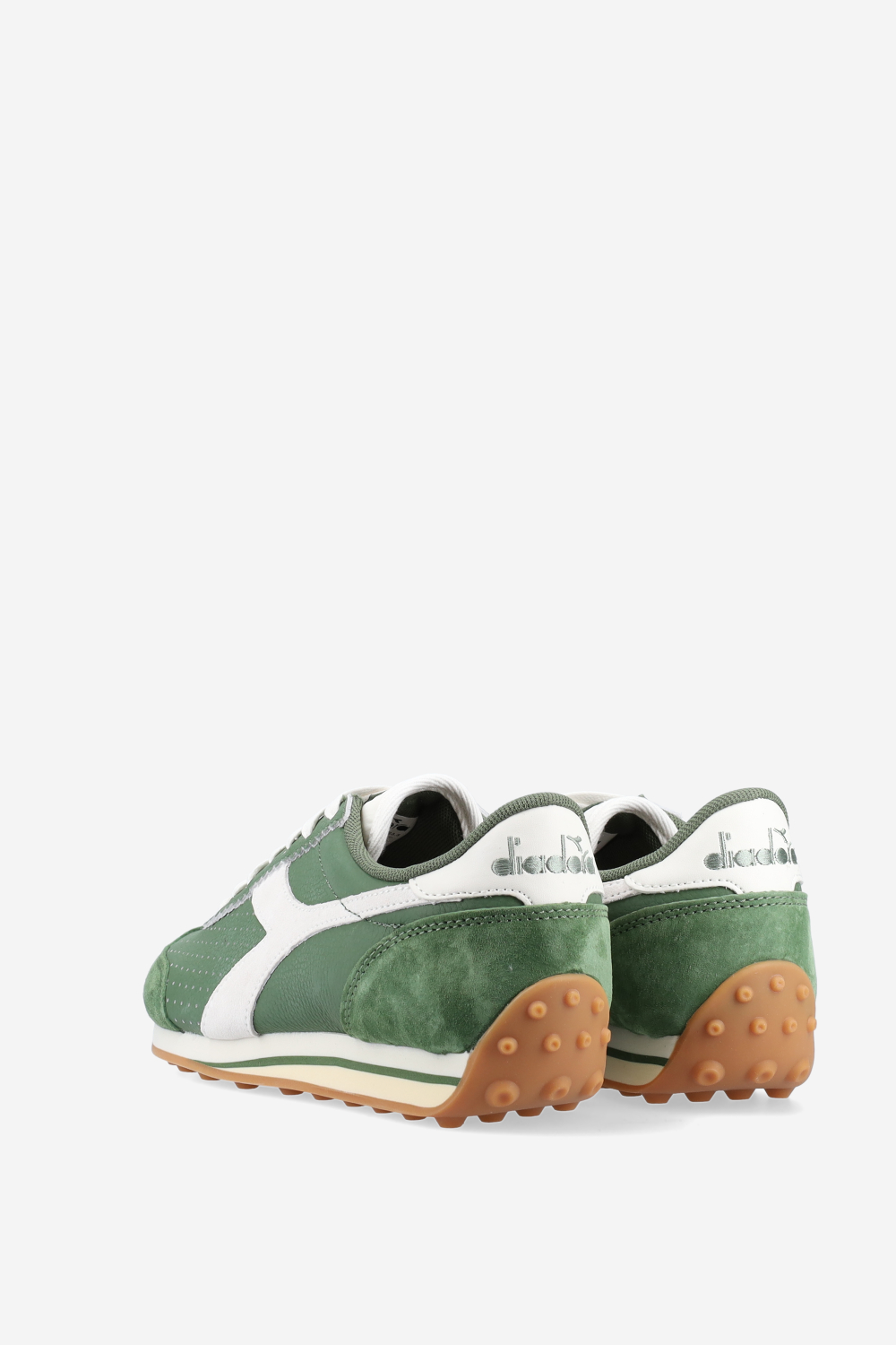 Rally Punched leather sneakers