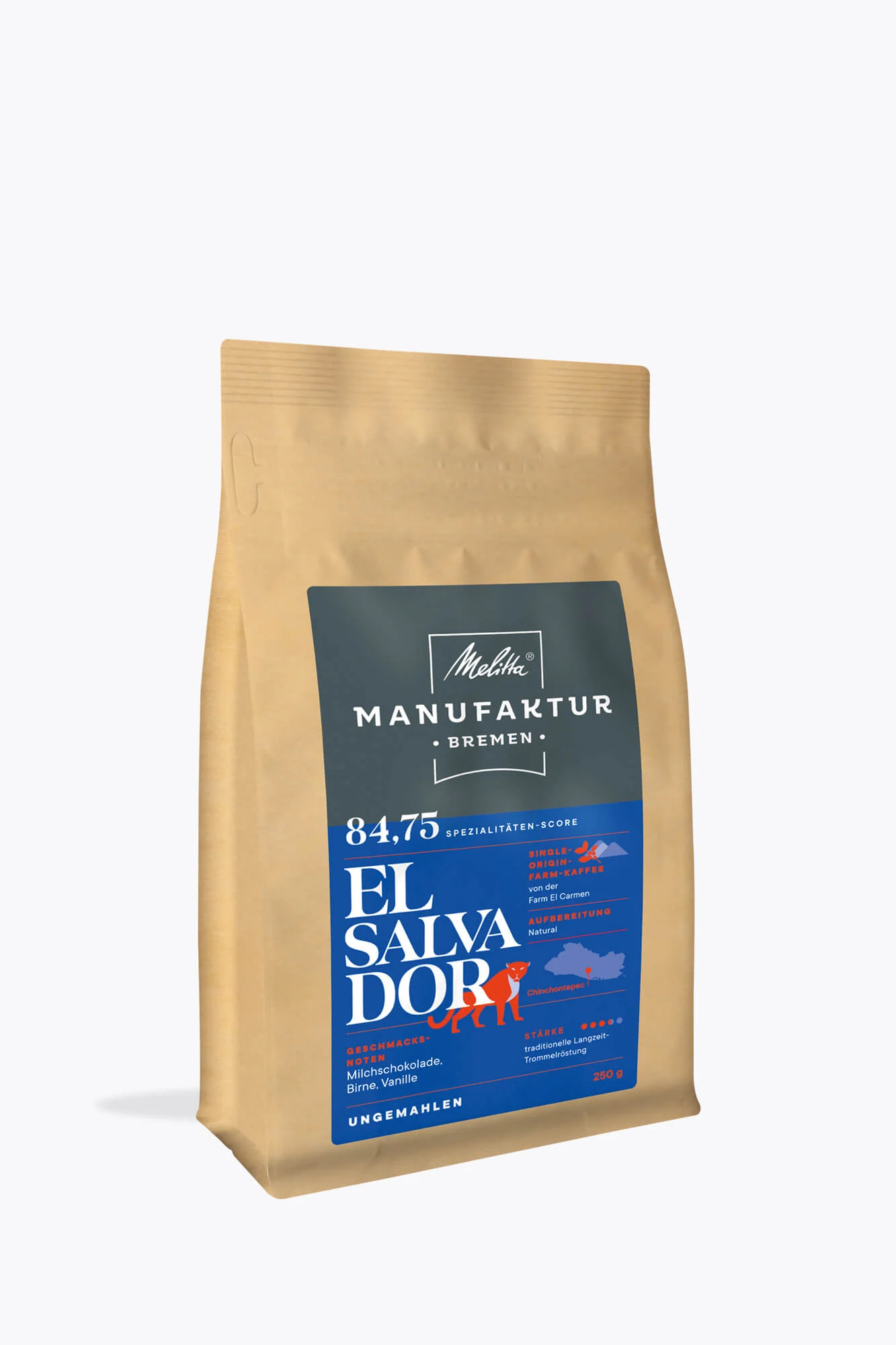 Melitta® Manufaktur Bremen El Salvador Single-Origin-Farm-Kaffee 250g