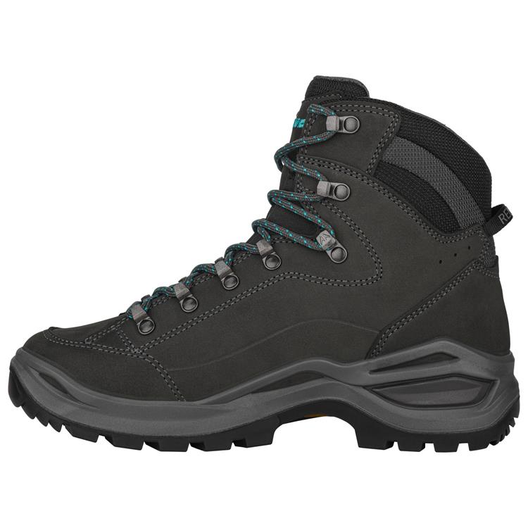 LOWA Renegade Evo Gtx Mid 321918 asphalt/trkis