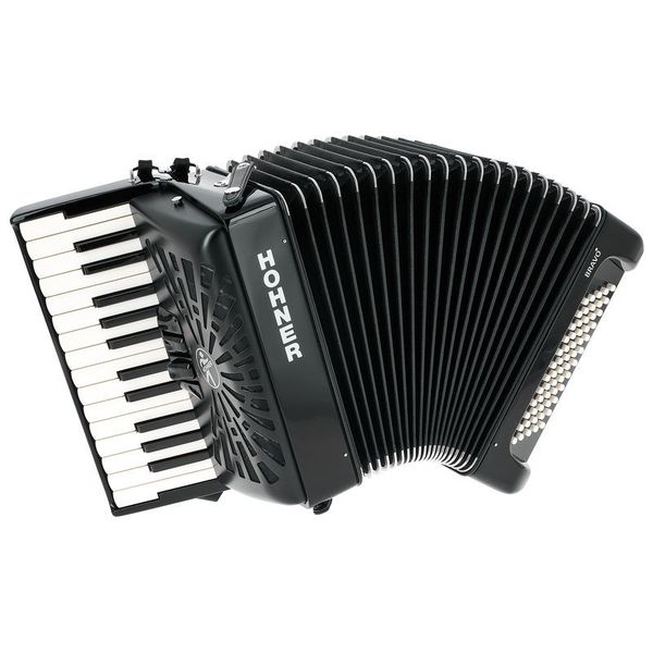 Hohner Bravo II 60 Black silent key