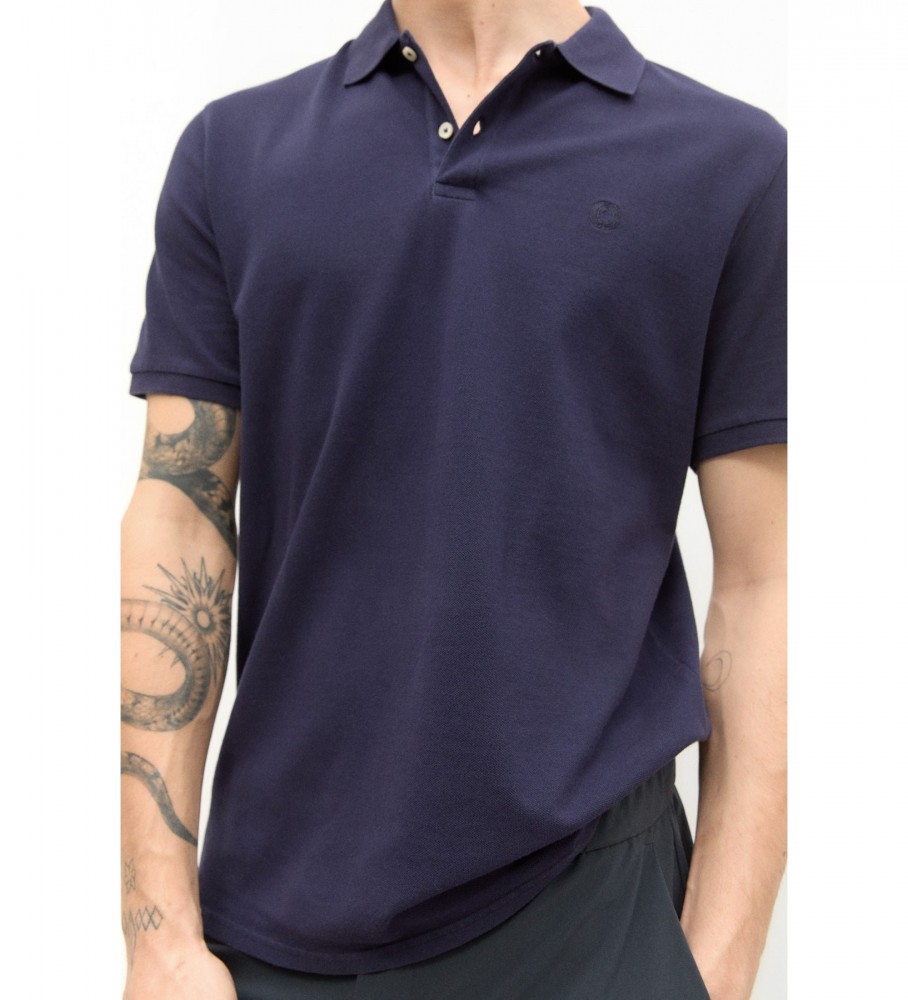 ECOALF Polo Ted marino regular
