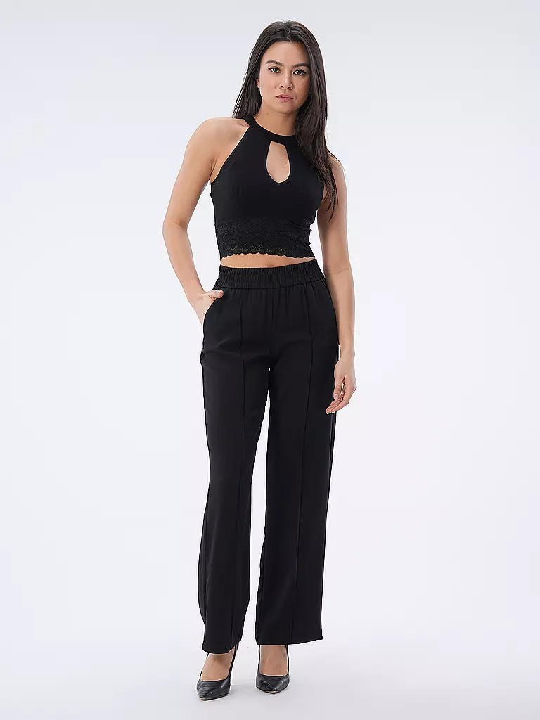 ONLY Marlenehose ONLLUCY-LAURA schwarz