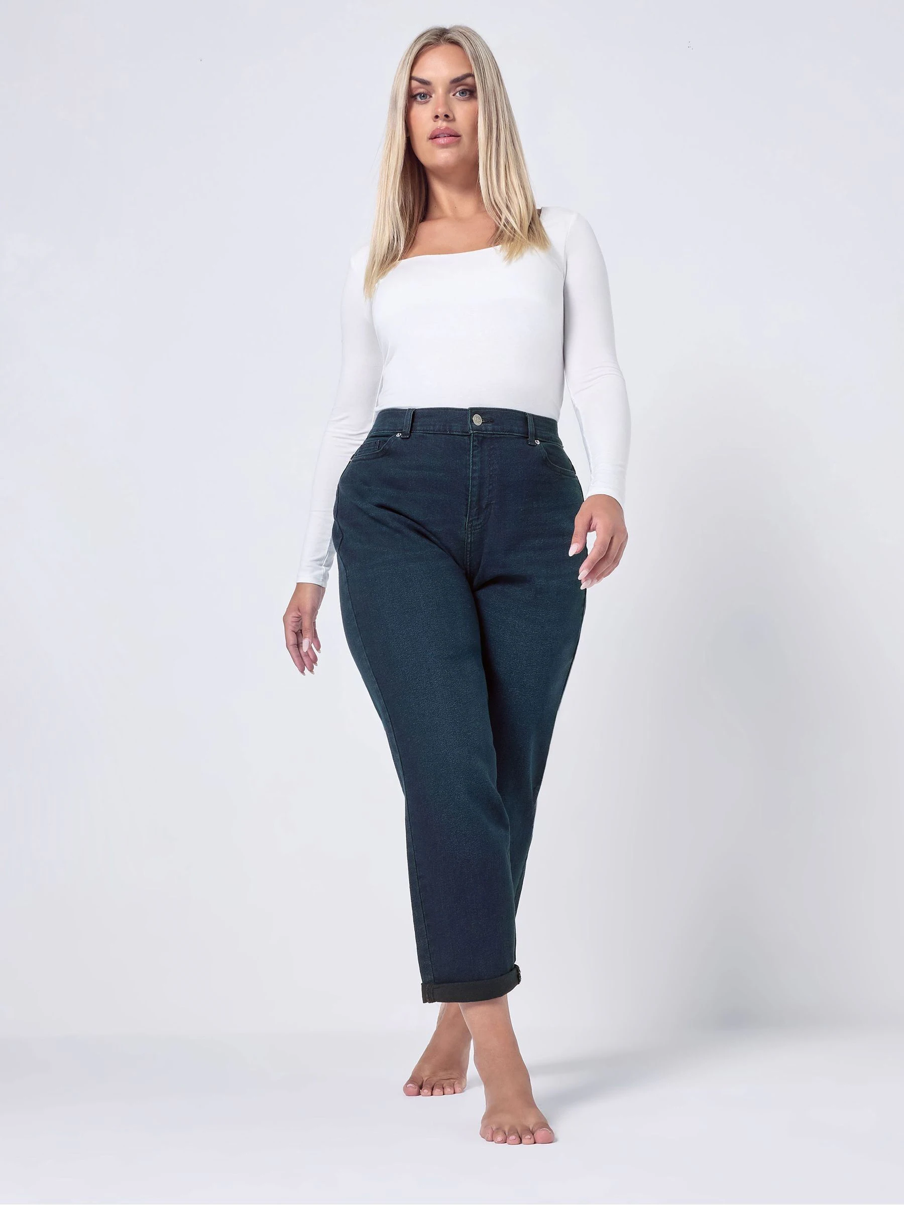 Yours Curve boyfriend-jeans
