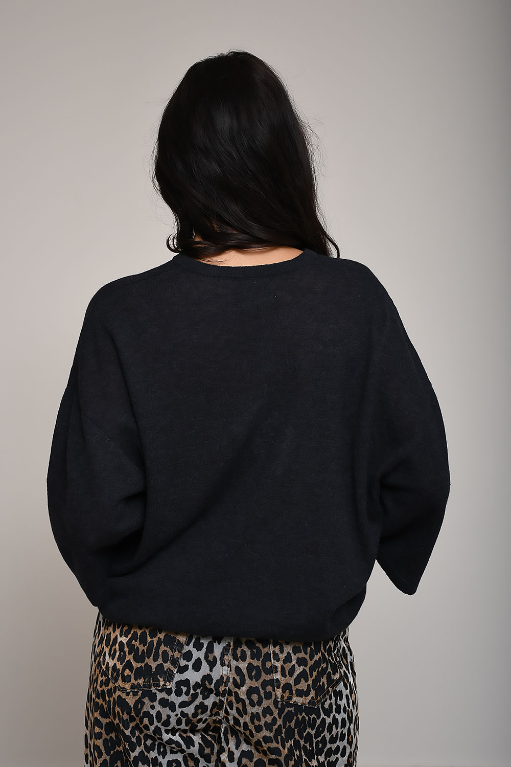 Merino wool oversized t-shirt