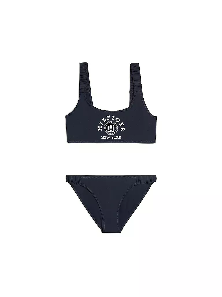 TOMMY HILFIGER Mädchen Bikini dunkelblau