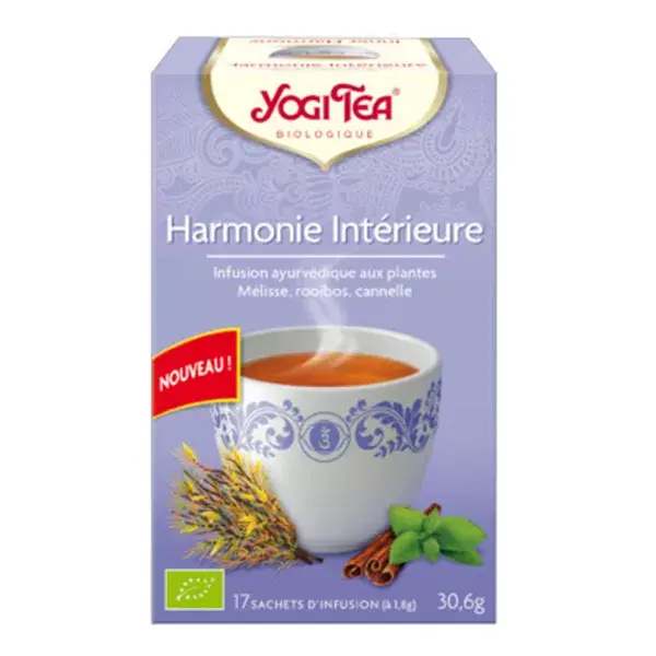 Chá Yogi Harmonia Interior 17 sachês