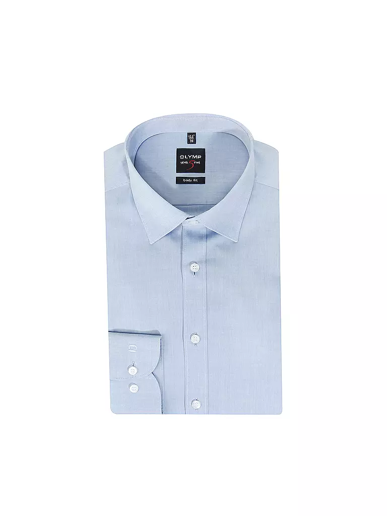 OLYMP LEVEL FIVE Hemd Body Fit blau