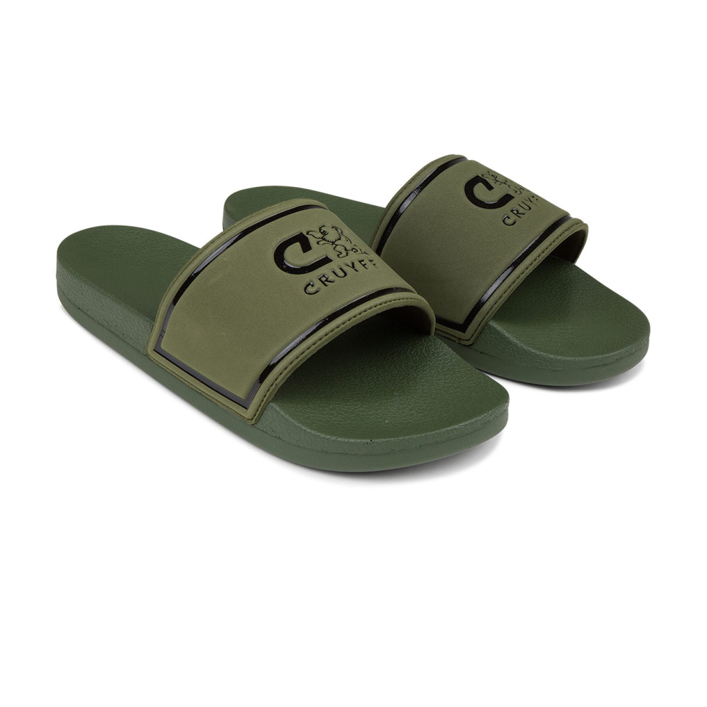 Cruyff Agua Copa Slippers Groen