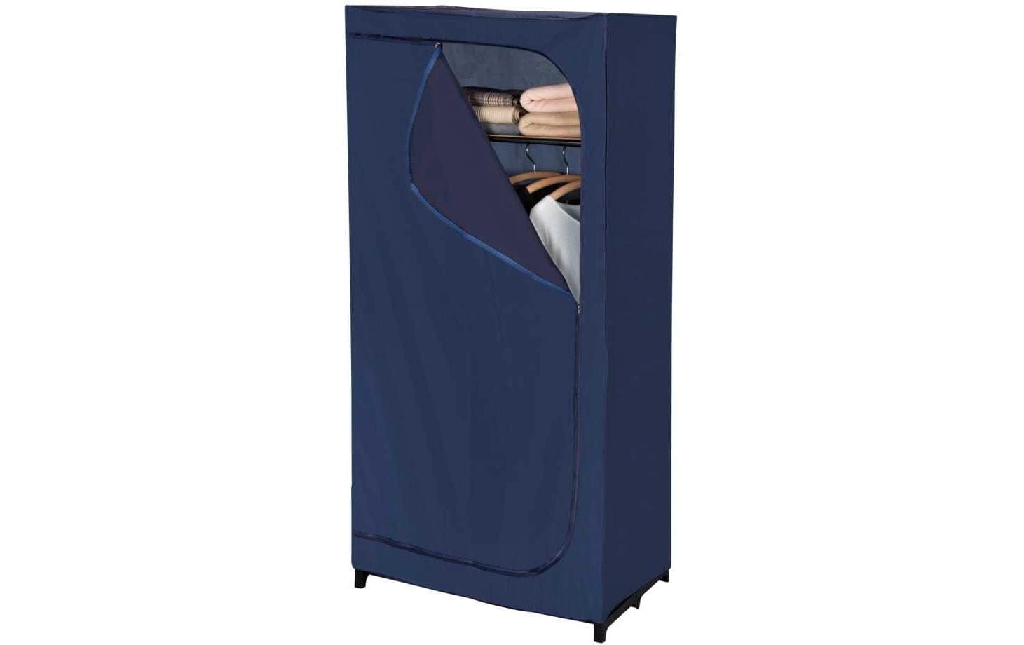Kleiderschrank Business 75 cm x 160 cm, 1 StückStoffschrank