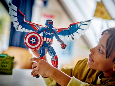 LEGO Nieuwe Captain America bouwfiguur (76296)