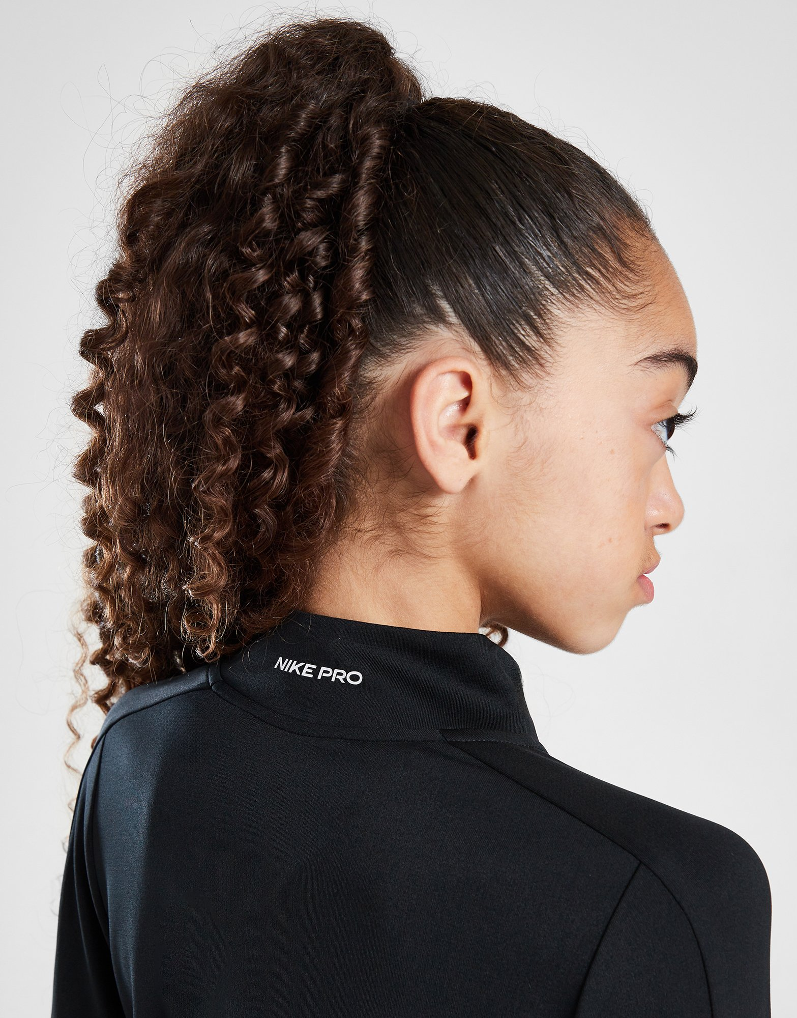 Nike Girls' Fitness Long Sleeve 1/2 Zip Top Junior