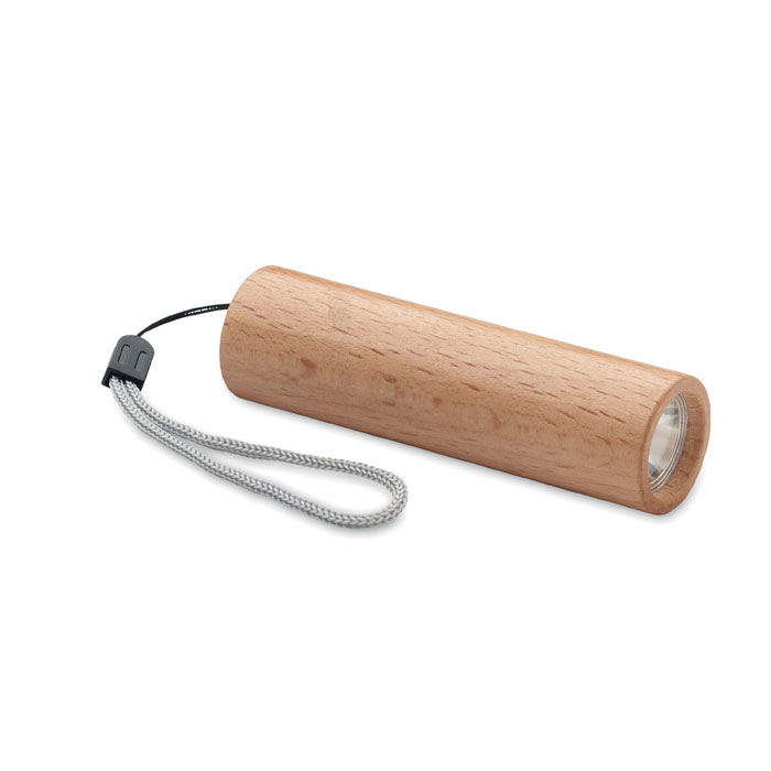 GiftRetail MO2137 - LITE Torche rechargeable en bois