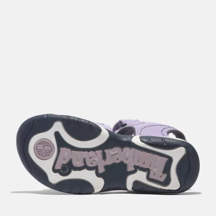 Sandale à double bride Adventure Seeker pour enfant en violet