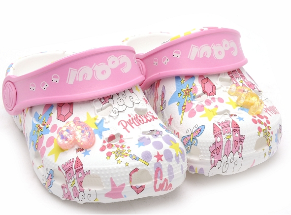 Coqui mules et sabots enfant 8701 251 3206 blanc