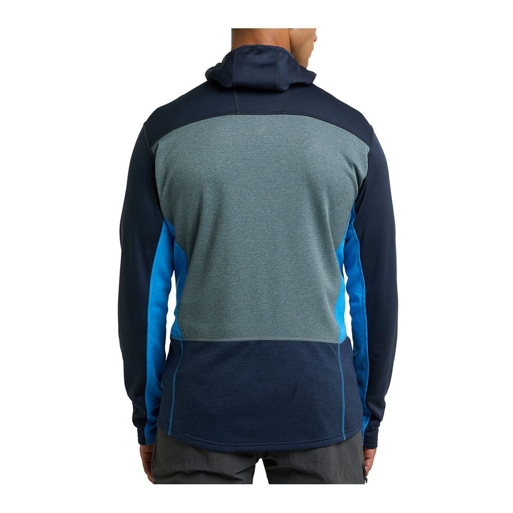 Haglöfs ROC FLASH MID - Polaire Homme tarn blue/steel blue