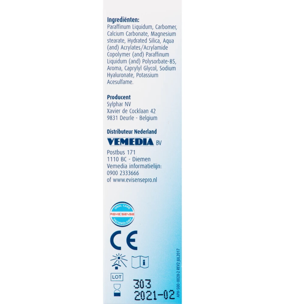 2x Evisense Pro Aften Gel 10 ml