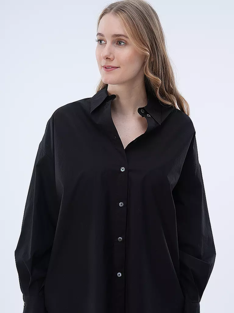 DRYKORN Hemdbluse LYSILA  schwarz