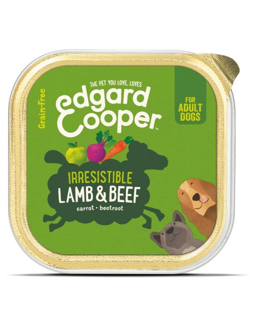 Edgard&Cooper Kuipje Lamb Beef Adult Lam&Rund&Wortel - Hondenvoer