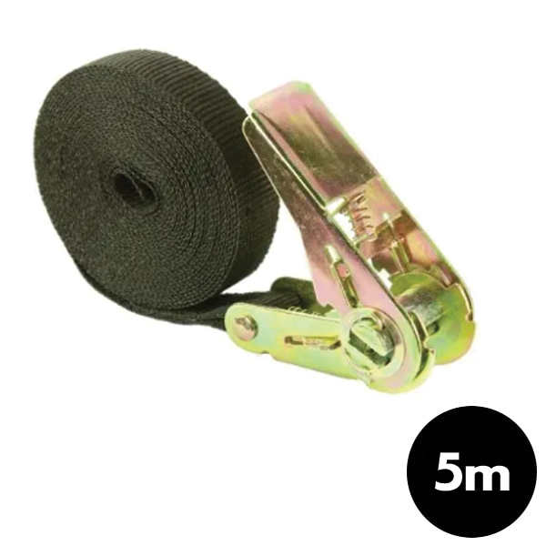 Sangle d'arrimage à cliquet 5m