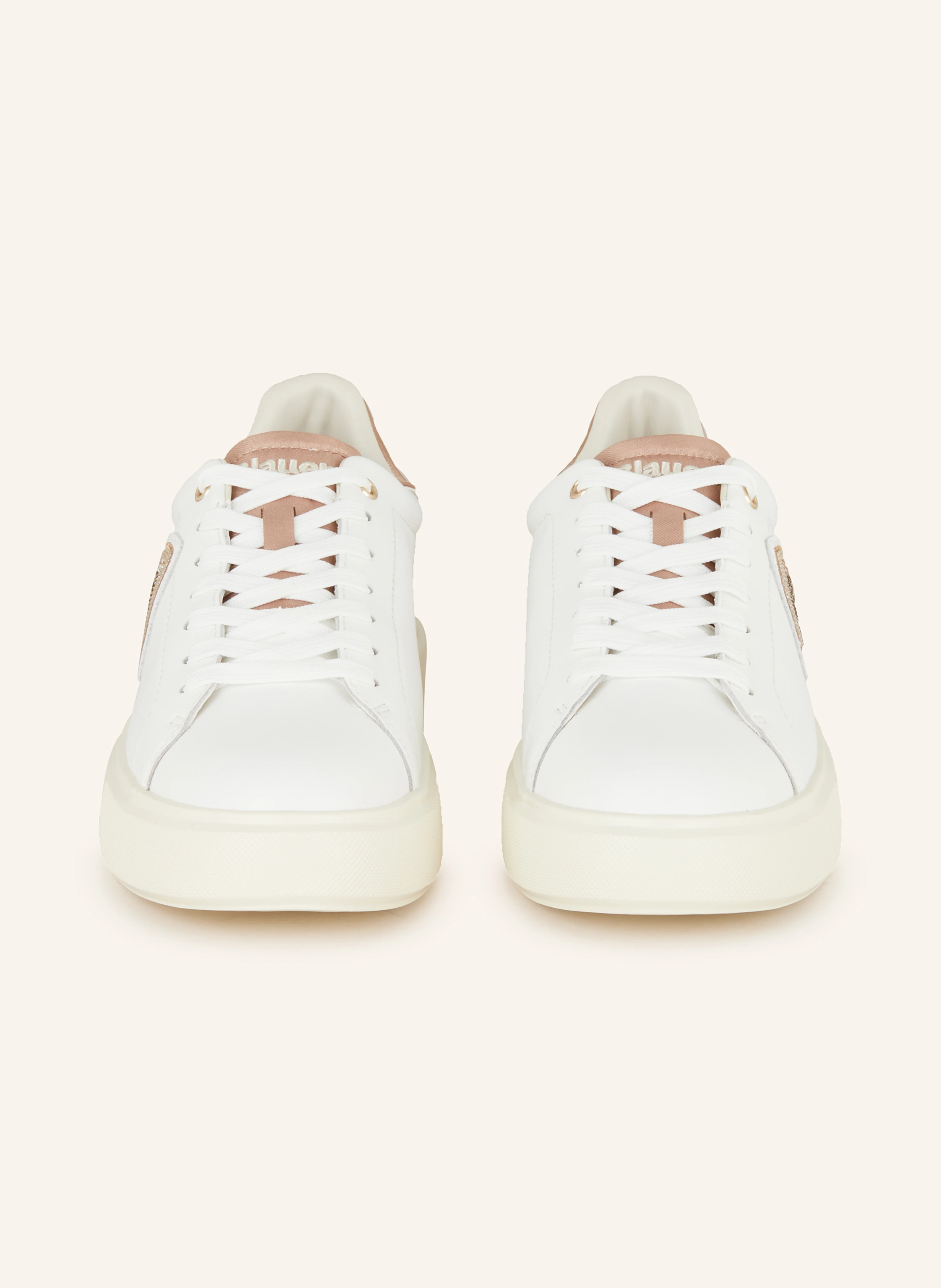 Blauer Sneaker VENUS mit Schmucksteinen
