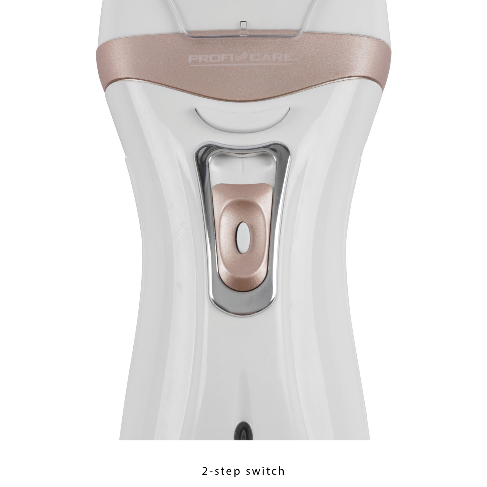PROFICARE 3in1 Epilierer - weiß-champagner - Kunststoff