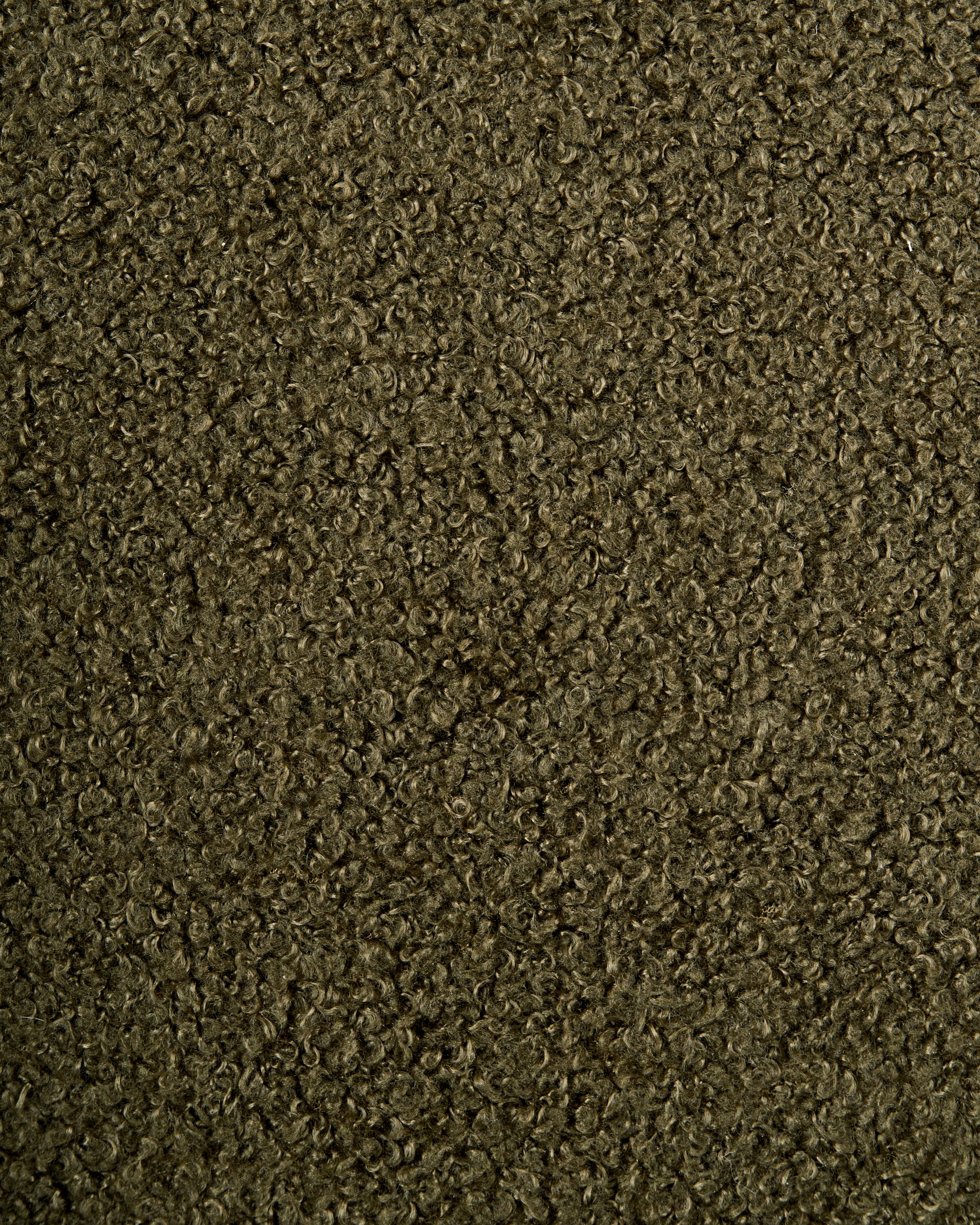 Fauteuil SKEI Bouclé Donkergroen