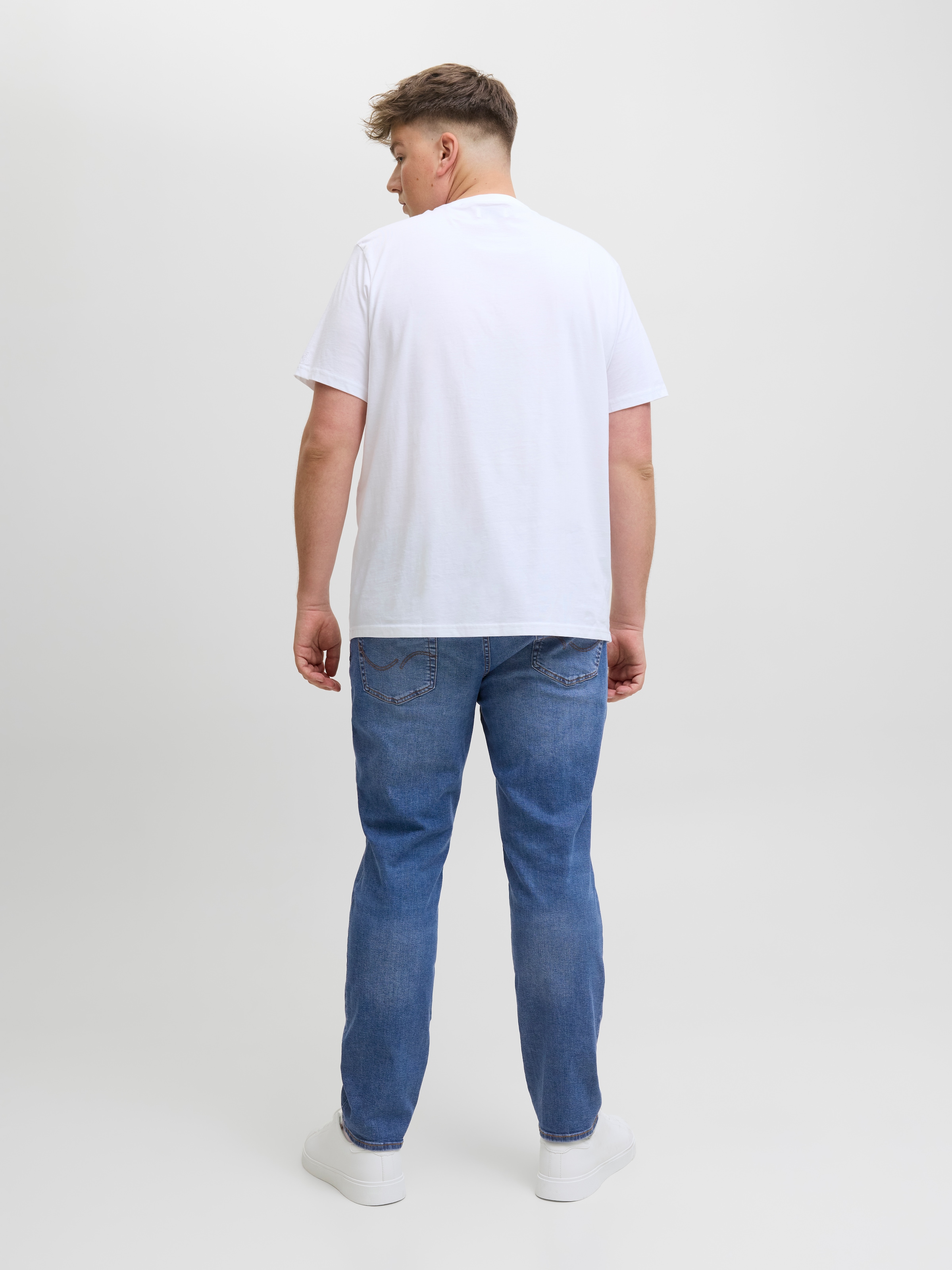Jack & Jones PlusSize Slim-fit-Jeans »JJIGLENN JJORIGINAL MF 071 NOOS PLS«