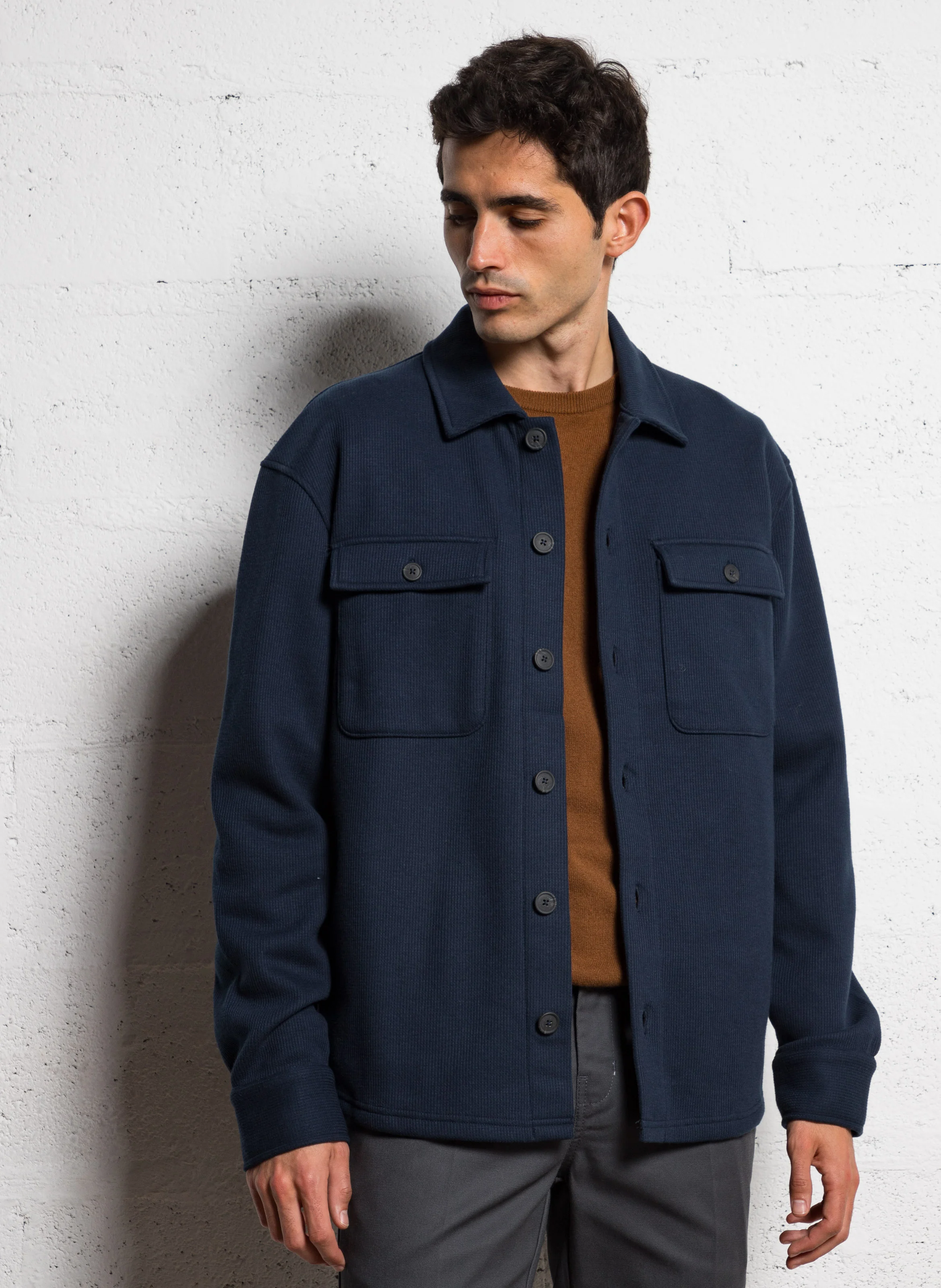 MAX - Surchemise col classique| Bleu