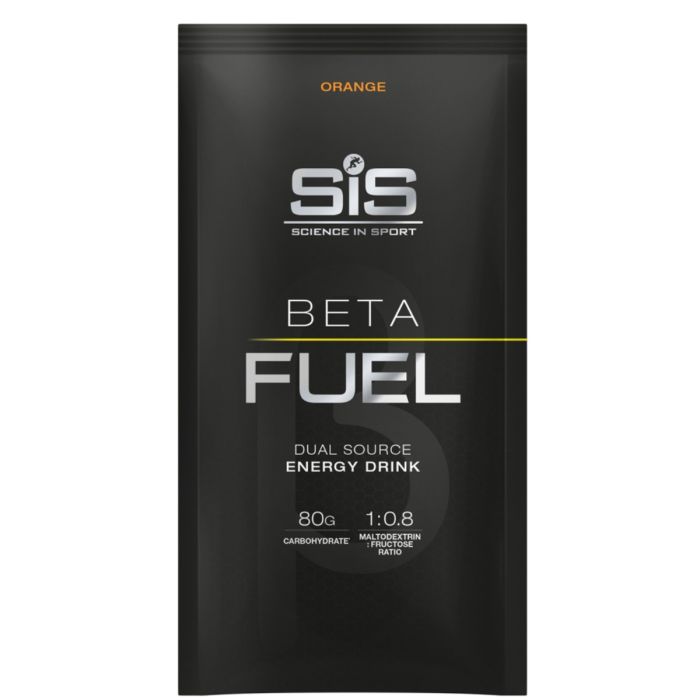 Sis Unisex Energi Beta Fuel Sachet 82g (Orange) Hvid