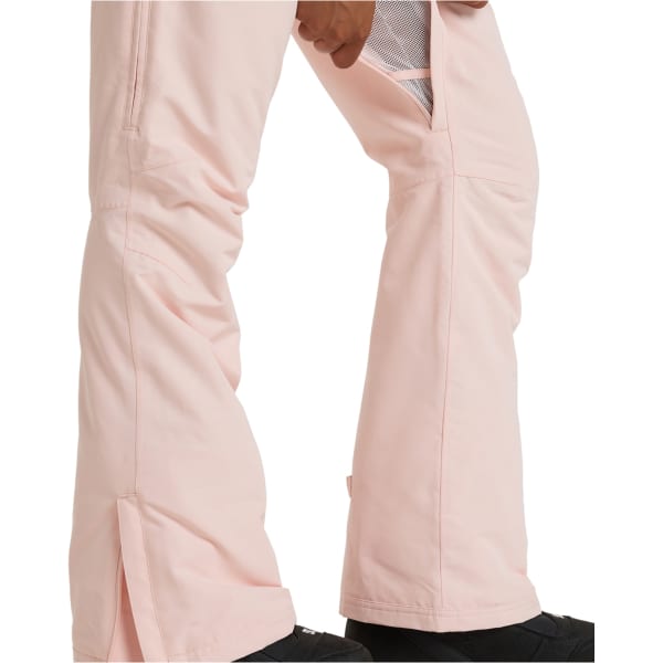 Pantalon de ski ROXY RIDEOUT BIB PT PINK SALT