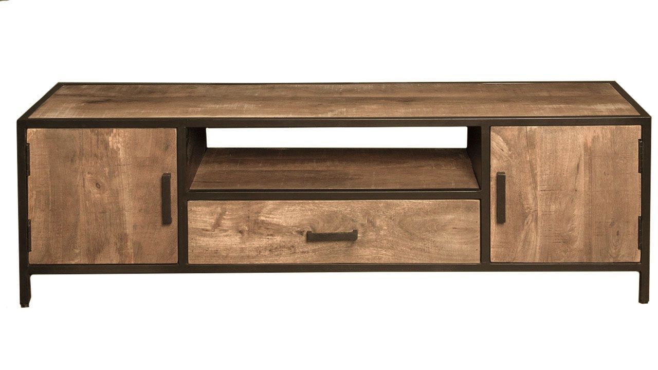 Tv-meubel Sturdy B160 x D40 x H45 cm