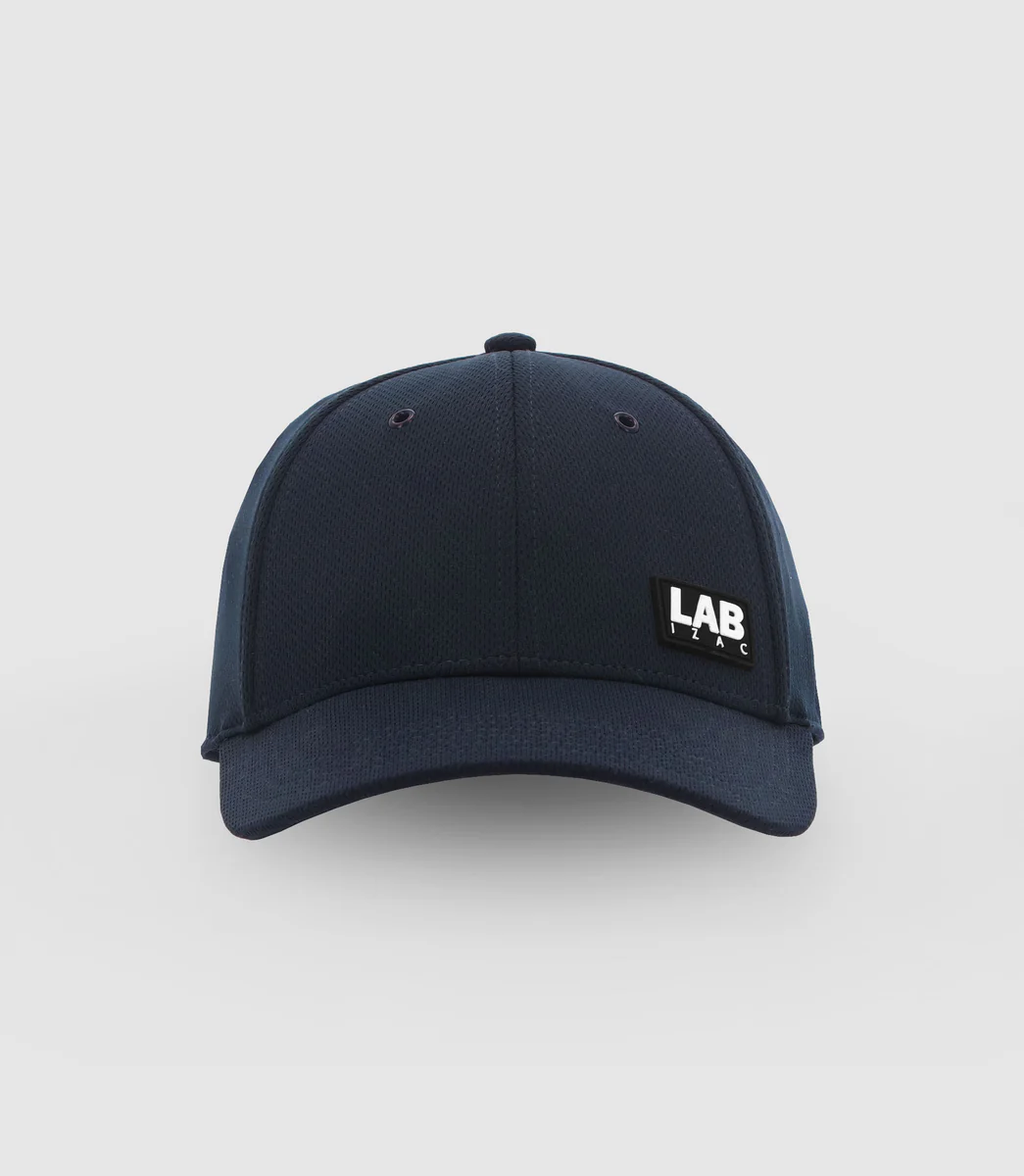 Casquette avec patch bleue