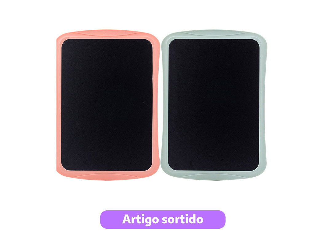 QUADRO DE ARDÓSIA AUCHAN 19.5×28CM CORES SORTIDAS
