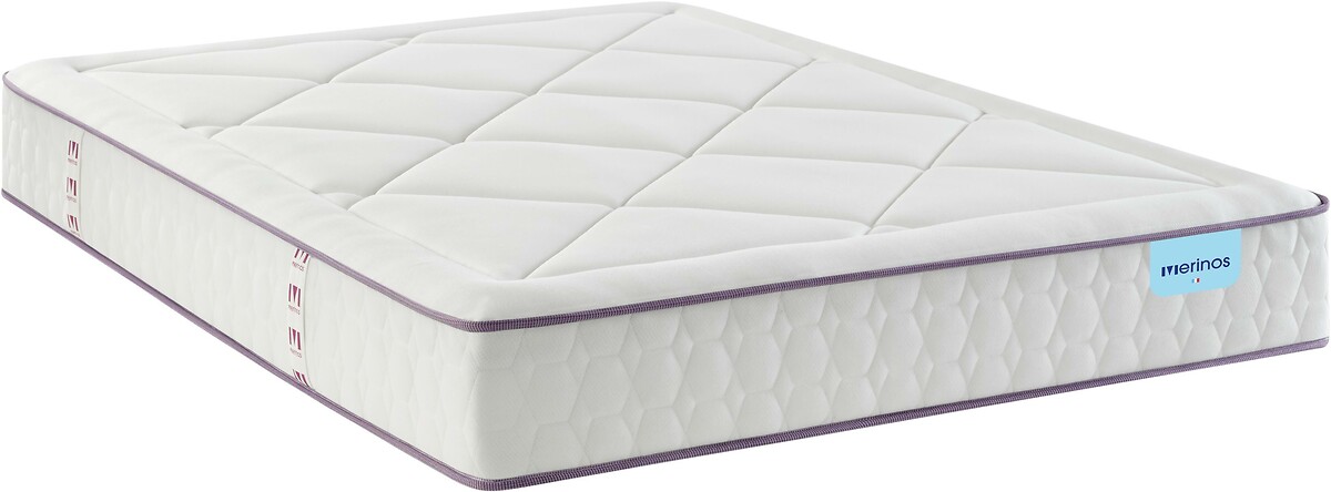 Colchão Merino's com 651 molas ensacadas, 3 zonas de conforto, tamanho casal.