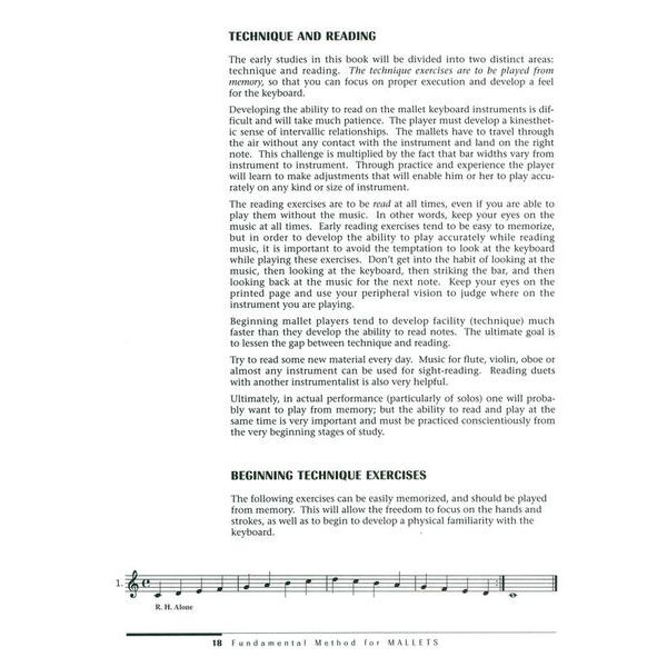 Alfred Music Publishing Fundamental Method Mallets 1