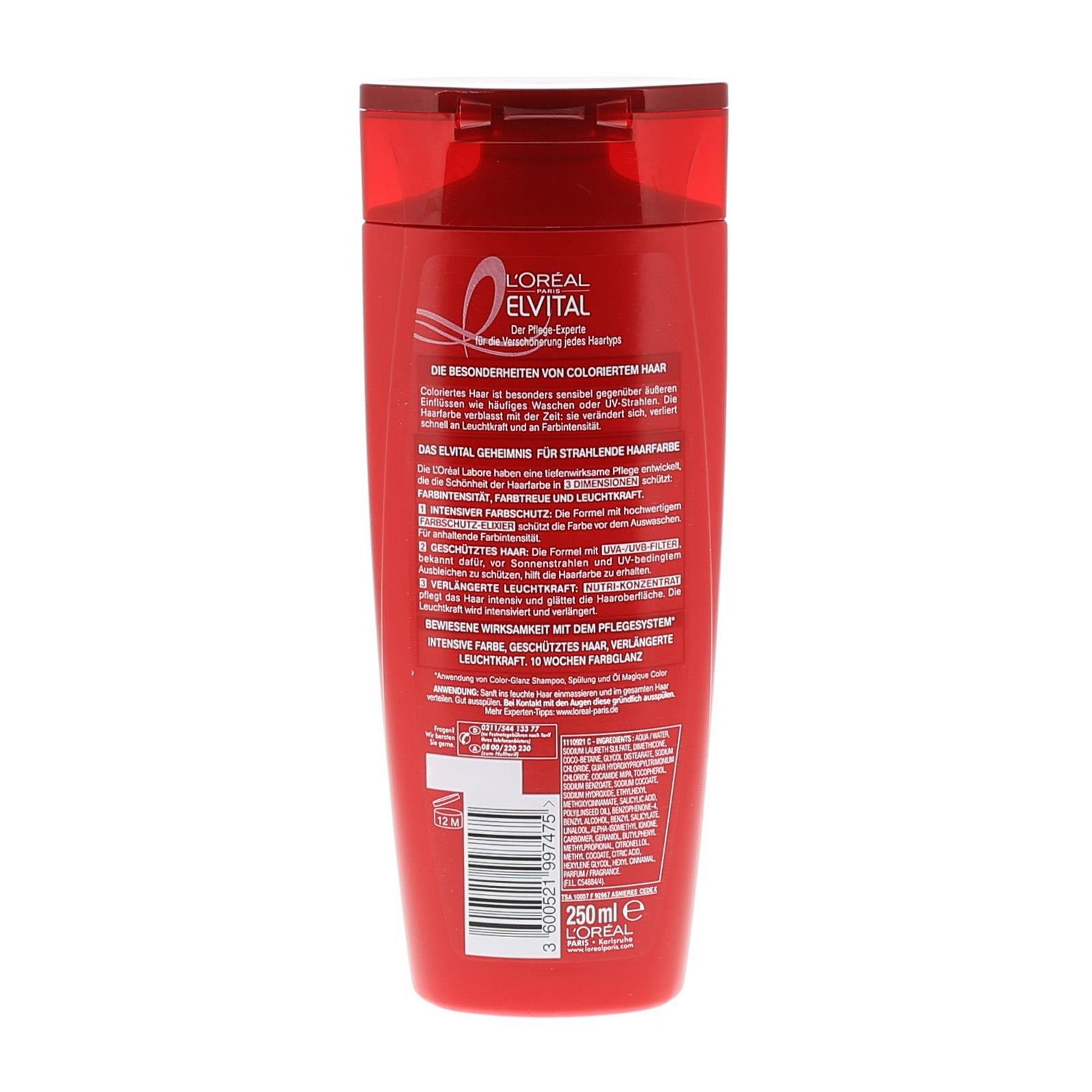 L'Oreal Elvital Shampoo Color Glanz