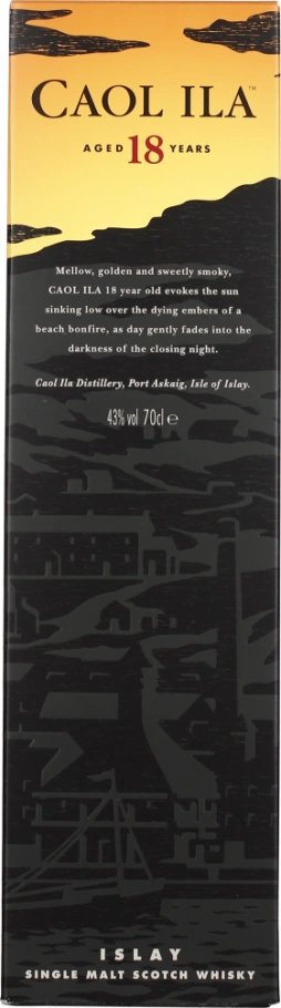CAOL ILA 18 YEARS SINGLE MALT 70CL
