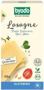 Byodo Lasagne Mais-Reis, 250 g