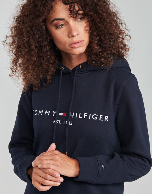 Tommy Hilfiger - HERITAGE HILFIGER HOODIE LS - Bleu