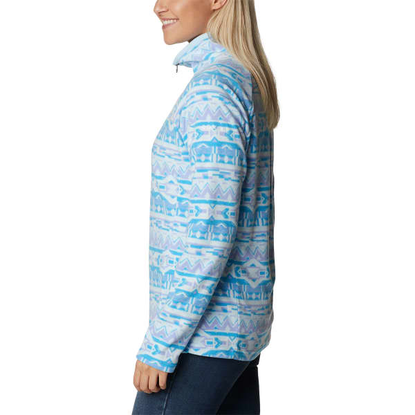 Sweat polaire COLUMBIA GLACIAL IV PRINT 1/2 ZIP SERENITY 80S ST