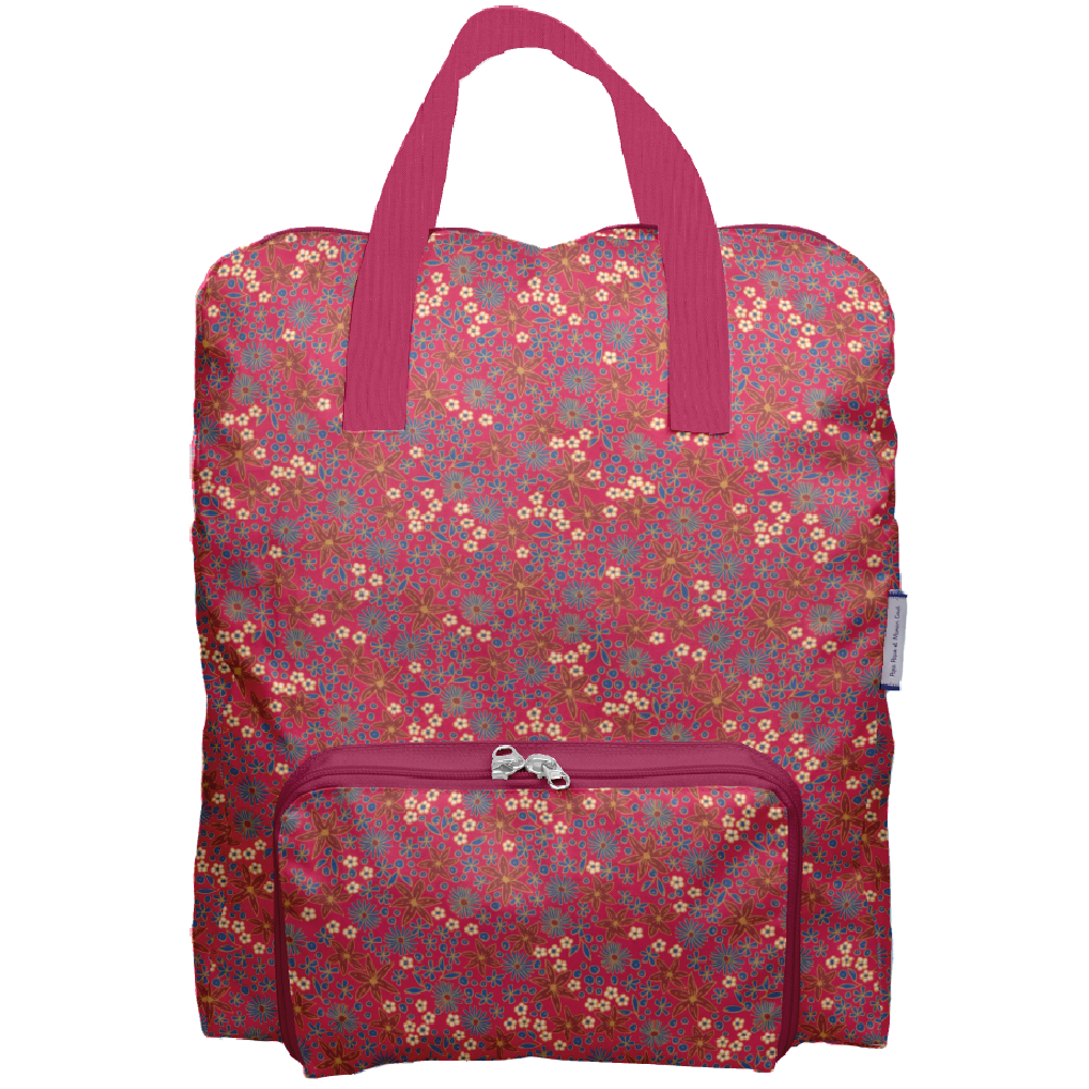 Sac À Dos Pliable Gaby Badiane Framboise