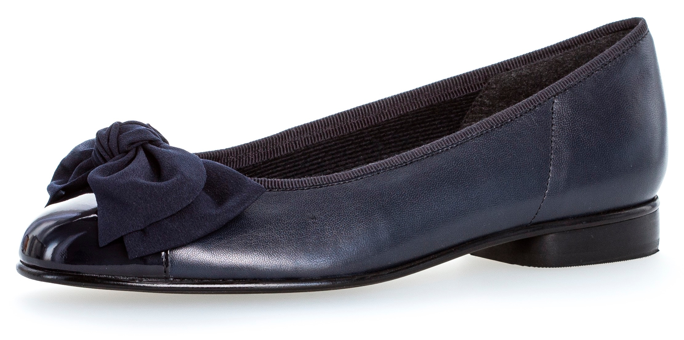 Gabor Ballerina  Flats, Kitten Heel, Festliche Schuhe mit aufwendiger Schleife