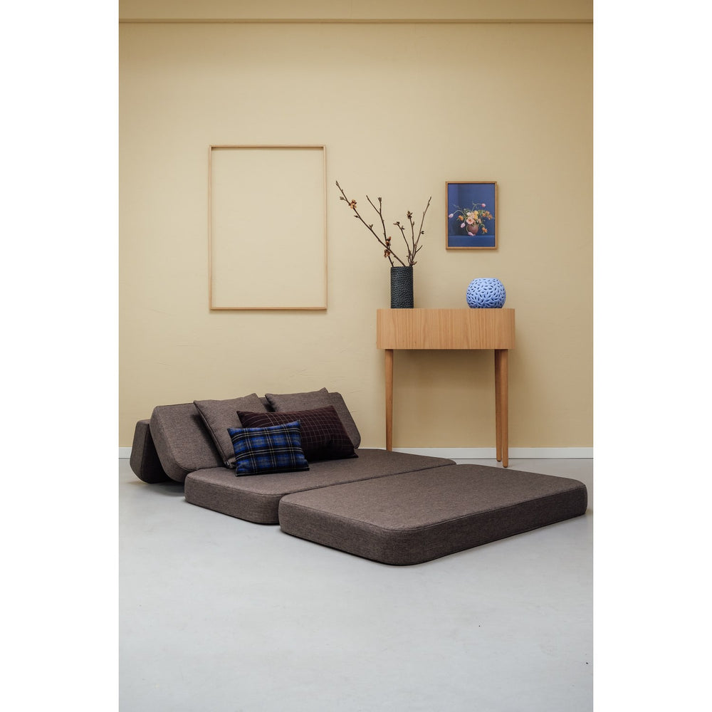 Køb by KlipKlap by KlipKlap Beige With Sand KK 3 Fold Single Brown With Sand KK 3 Fold Sofa 120 Cm