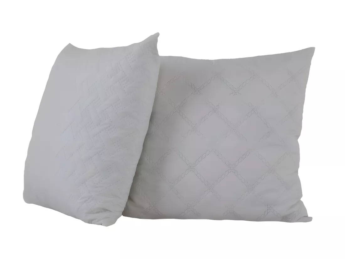 Matelas mousse ECO - 140x190cm et 2 Oreillers accueil mémoire de forme 60x60cm - mousse - 14 cm