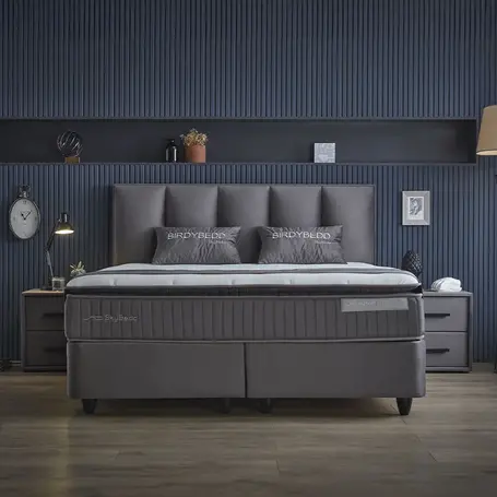 Boxspring met opbergruimte Birdybedd