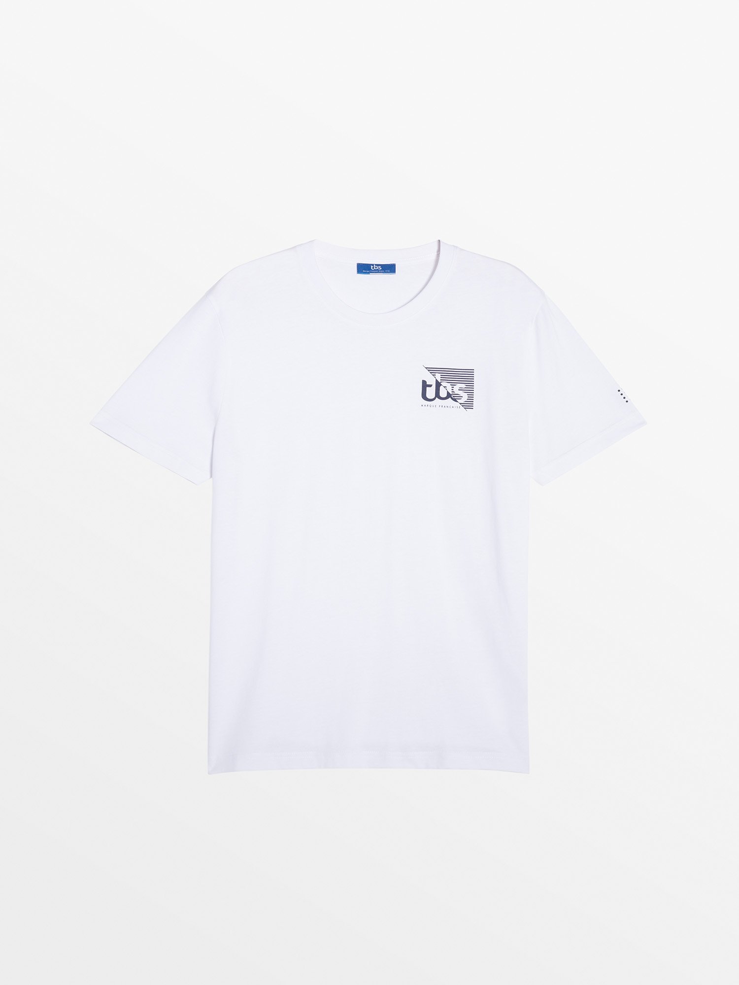 Tee Shirt Homme Manches Courtes Blanc