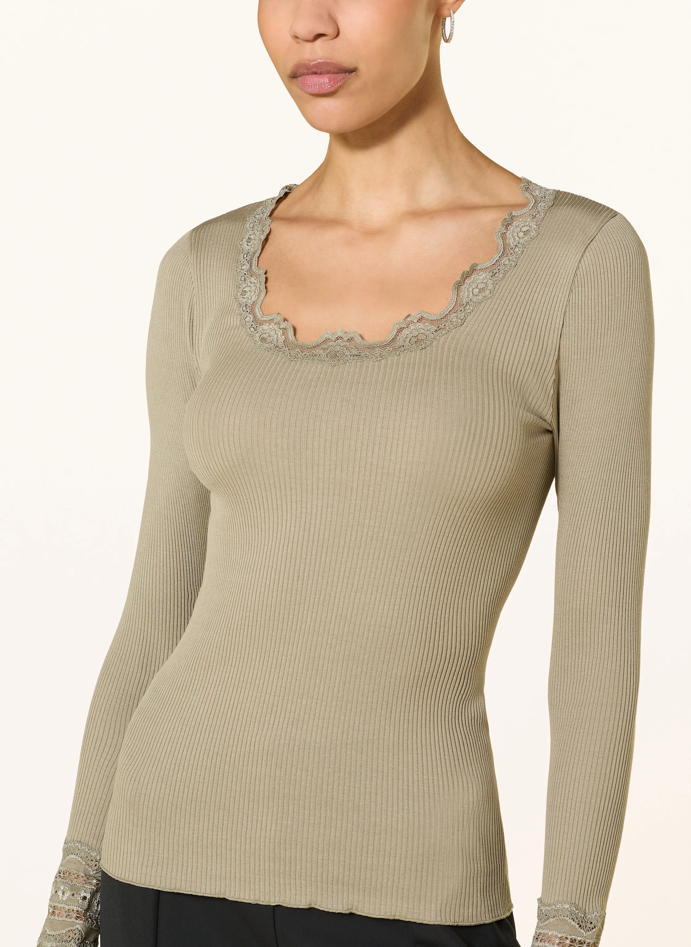 rosemunde Longsleeve aus Seide