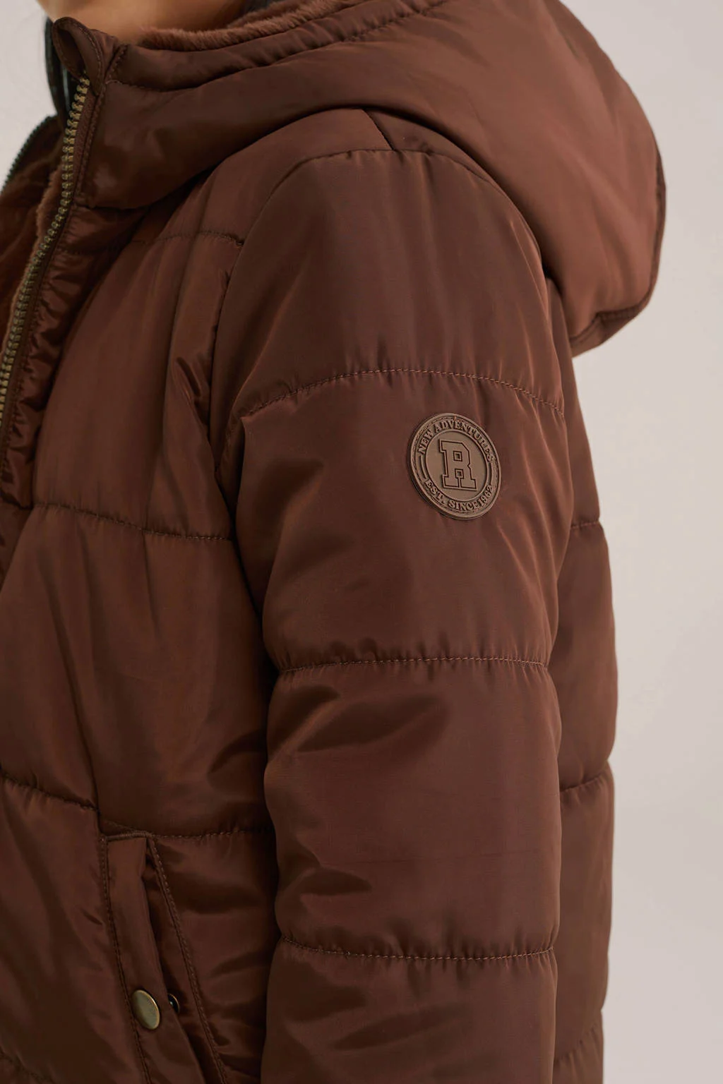 WE Fashion reversible jas bruin